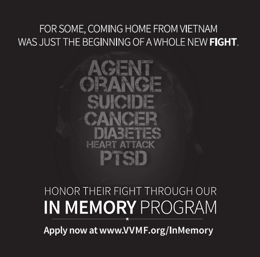 In Memory Program Vietnam Veterans Memorial Fund in Washington D.C.