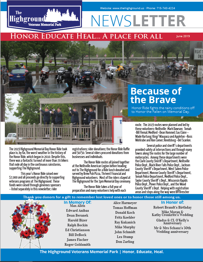 June 2019 Newsletter