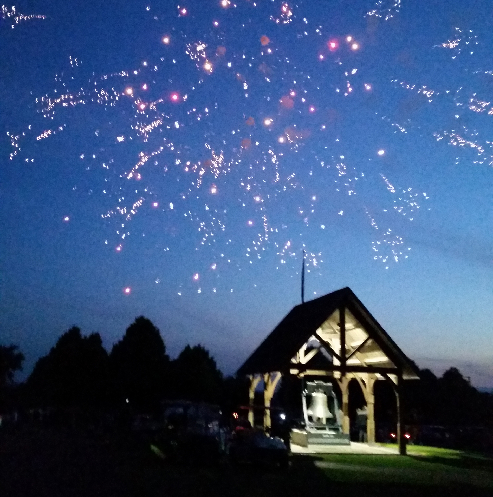 The Sky was Bright for Freedom Celebration Fireworks at The Highground