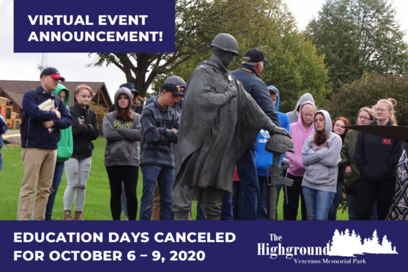 The Highground Education Days will be a “Virtual” Event this Year!
