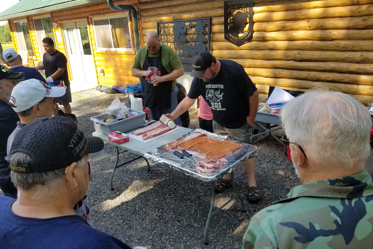 From Bald Eagles to BBQ, the Annual Male Veterans Weekend Retreat was an Exciting and Healing Event