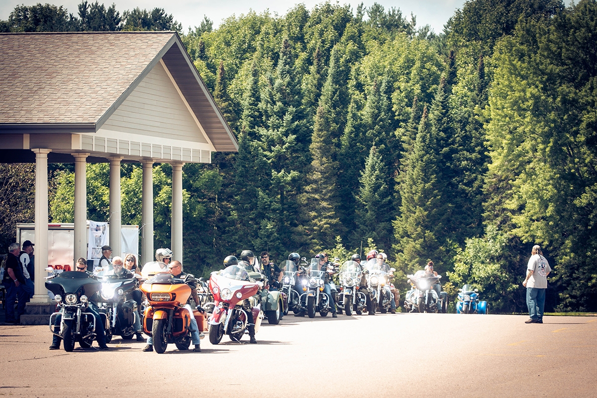 The 21st Annual Ride to Remember was Ushered in by Clear Skies