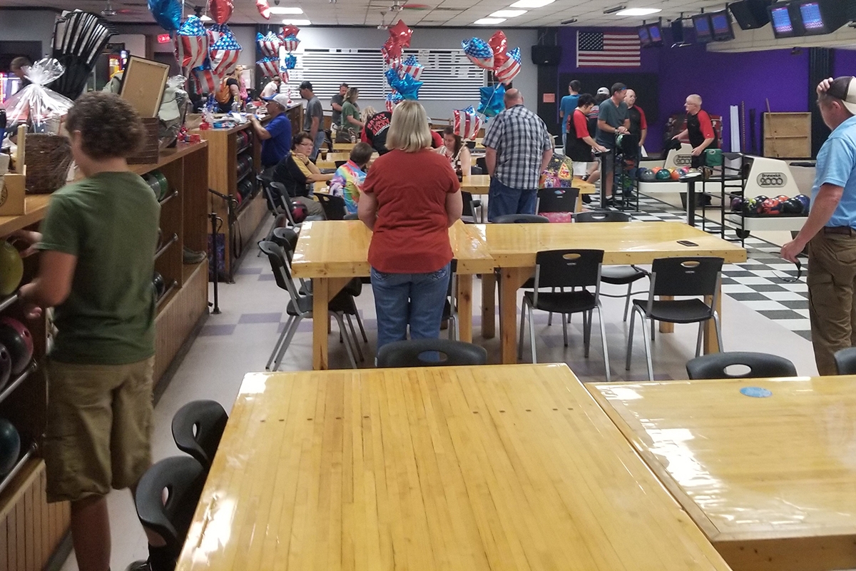 Strike Time Lanes Hosts 9 Pin Tap for The Highground’s Veterans Programs