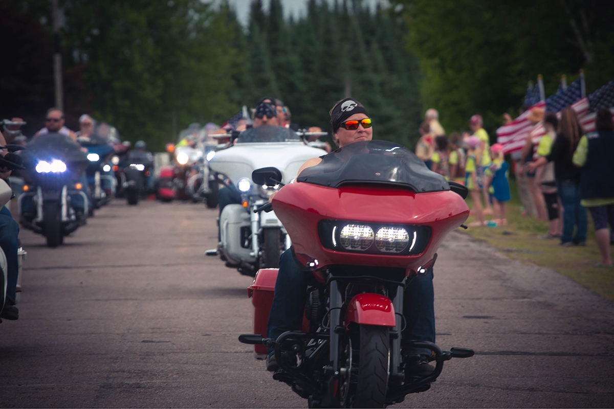 Hundreds of Motorcyclists Honor the Fallen on Memorial Day